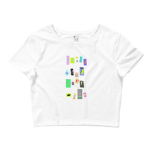 Load image into Gallery viewer, Abstract Crop Tee
