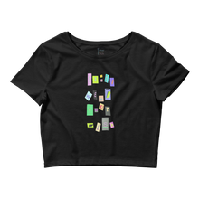 Load image into Gallery viewer, Abstract Crop Tee

